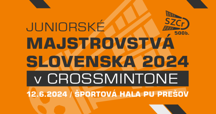 Juniorské Majstrovstvá Slovenska v crossmintone 2024
