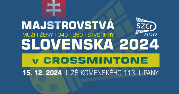 Majstrovstvá Slovenska v crossmintone 2024